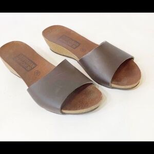 UK Vegetarian Slides Mules 38 7